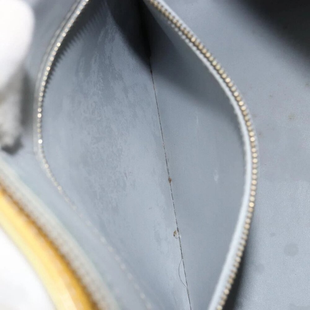 LOUIS VUITTON Monogram Vernis Houston Hand Bag Gris - Picture 13 of 16